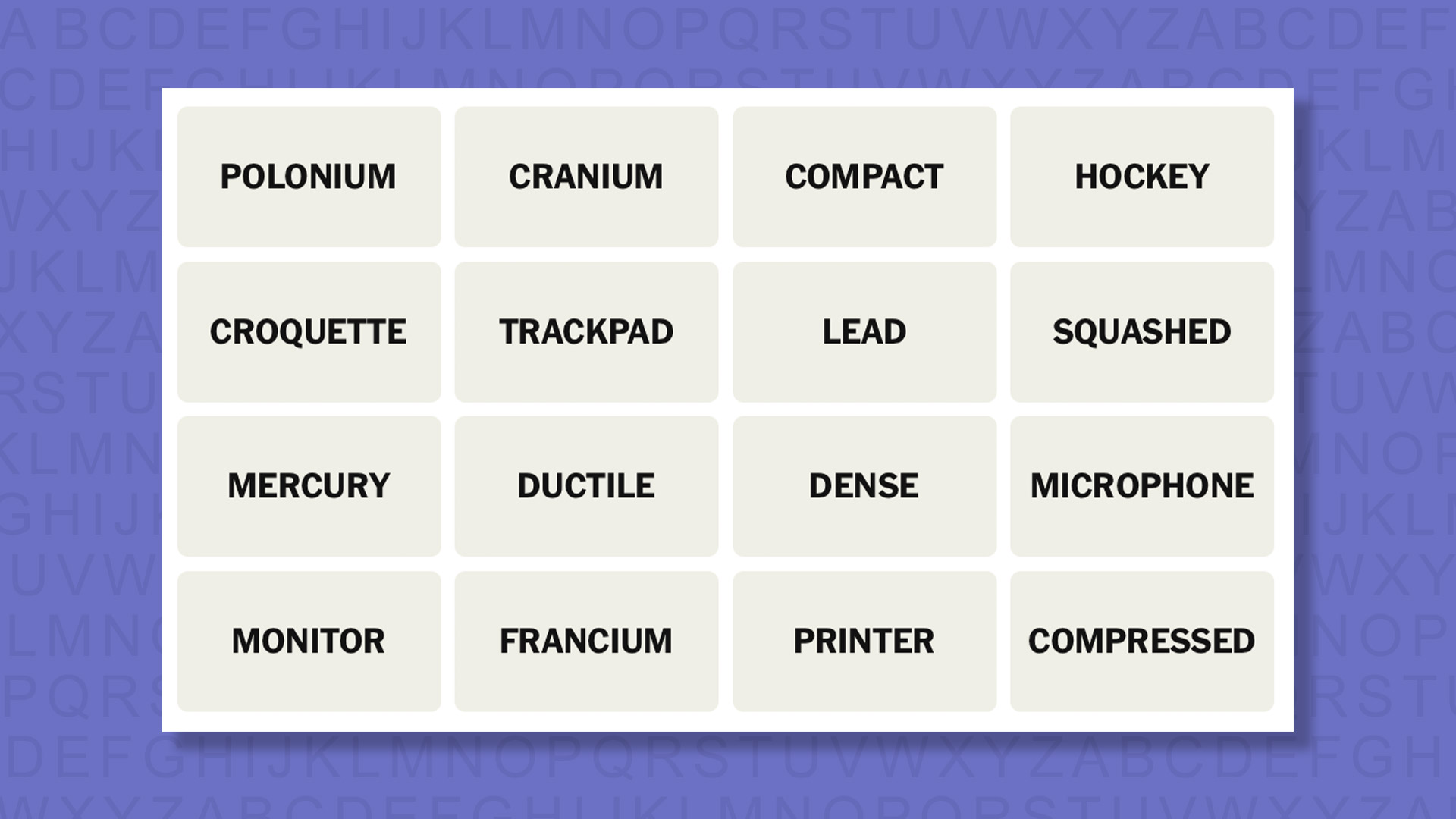 NYT Connections tips for game 1110 on purple background