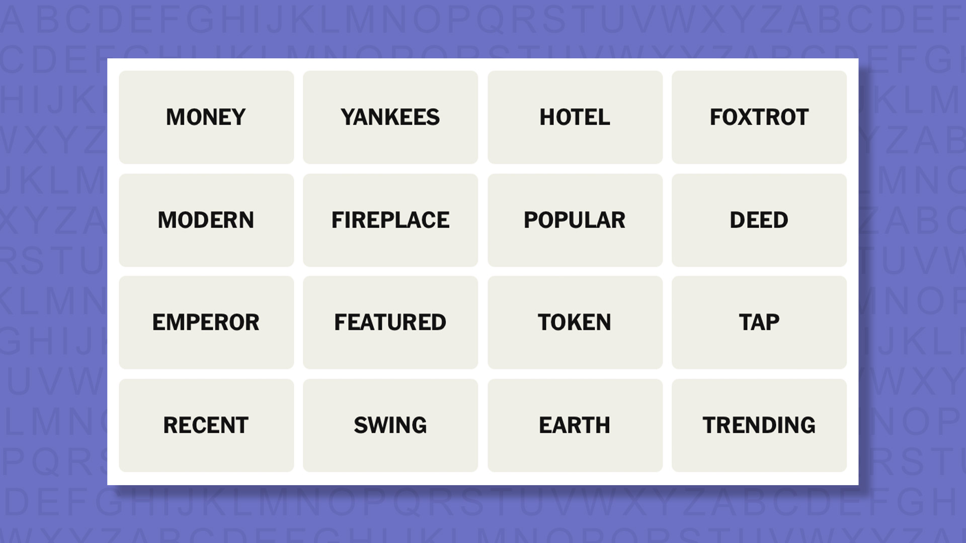 NYT Connections tips for game 1108 on purple background