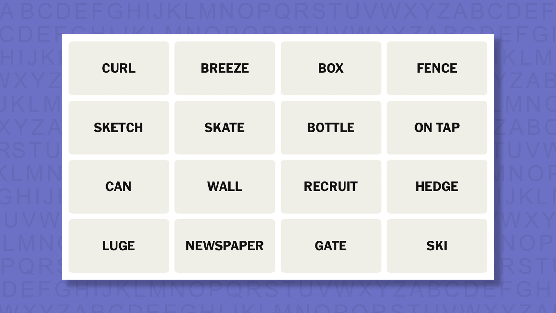 NYT Connections tips for game #1115 on purple background