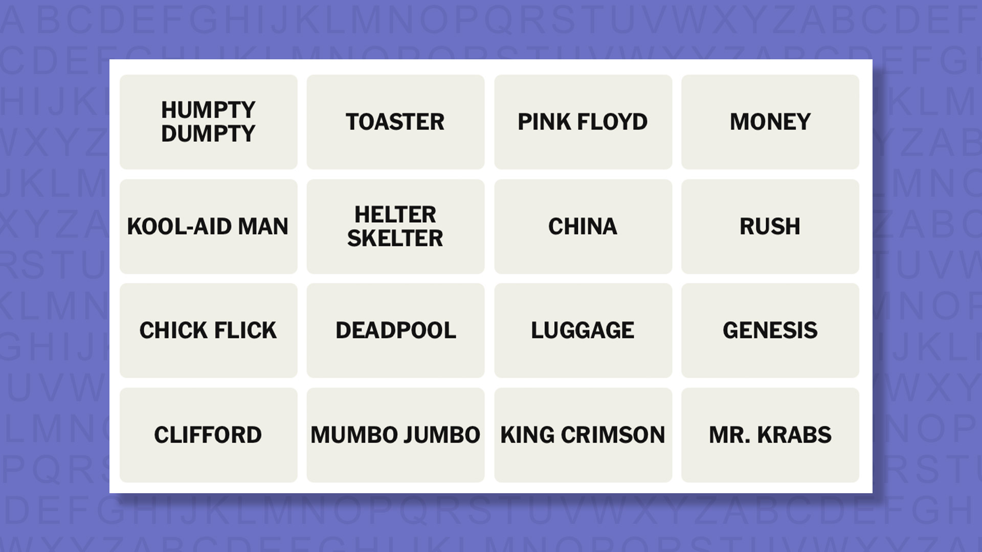 NYT Connections tips for game 1109 on purple background