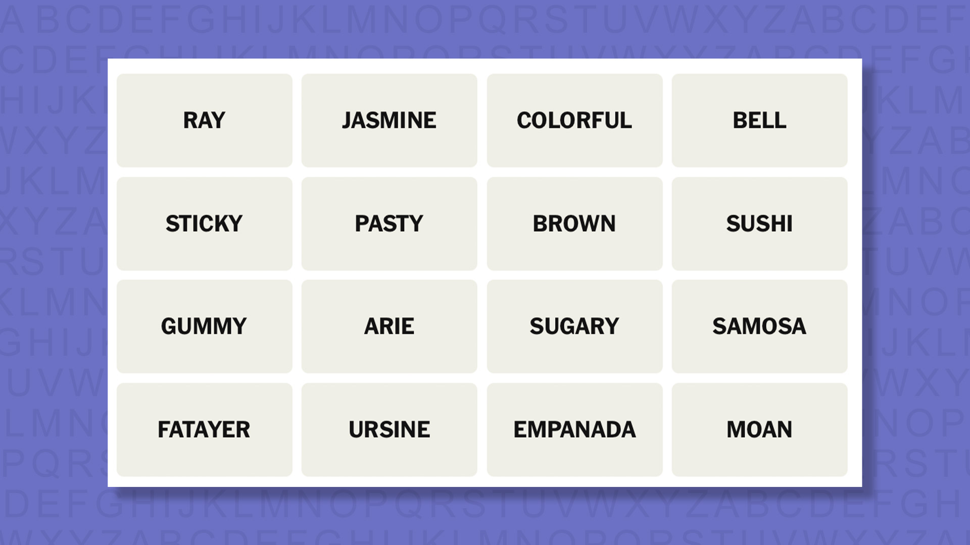 NYT Connections tips for game 1088 on purple background
