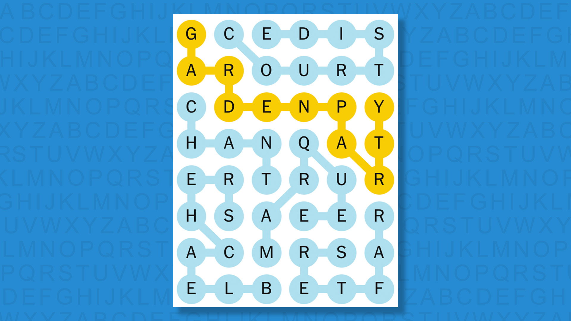 NYT Strands answers for game 839 on blue background
