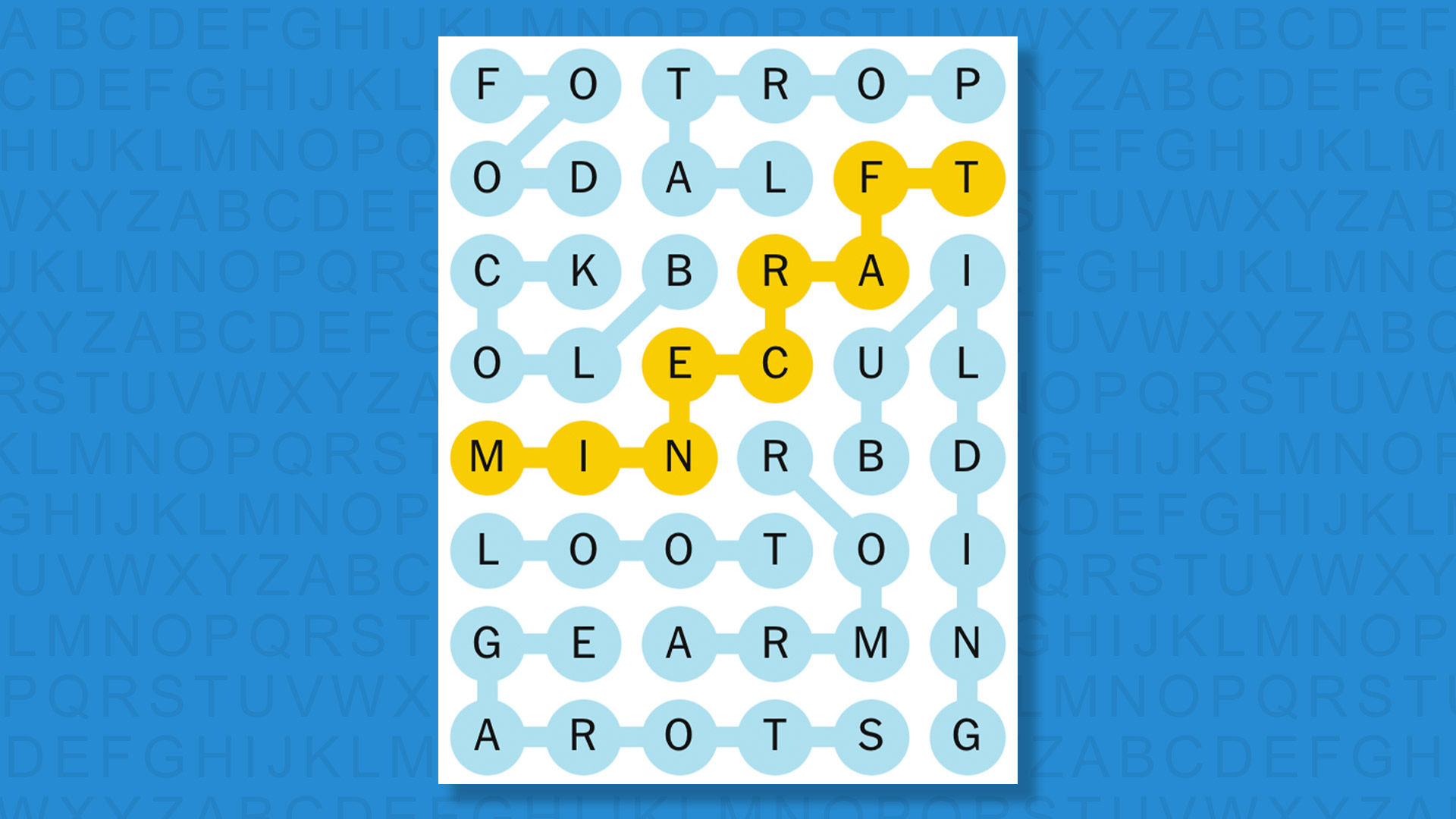 NYT Strands answers for game 842 on blue background