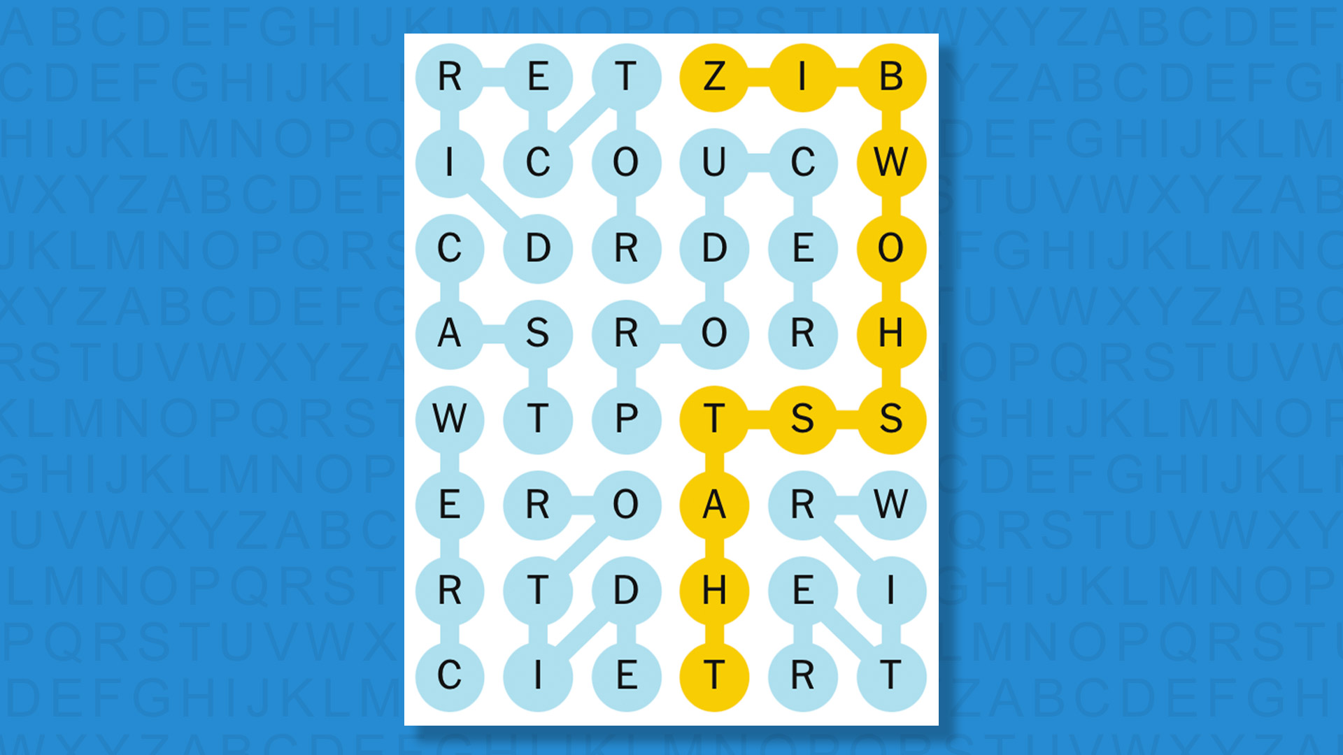 NYT Strands answers for game #849 on blue background