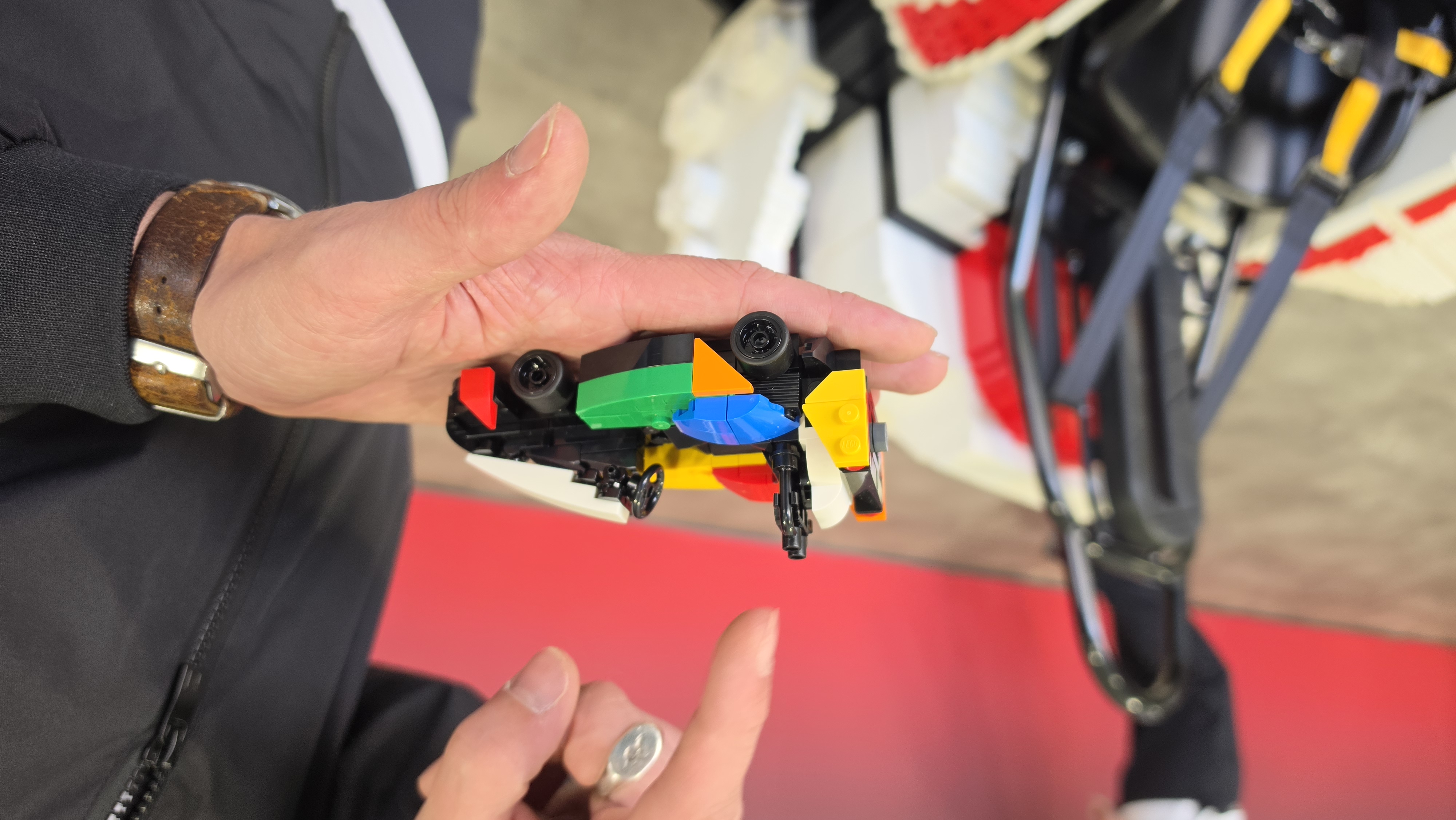 LEGO karts at Silverstone F1