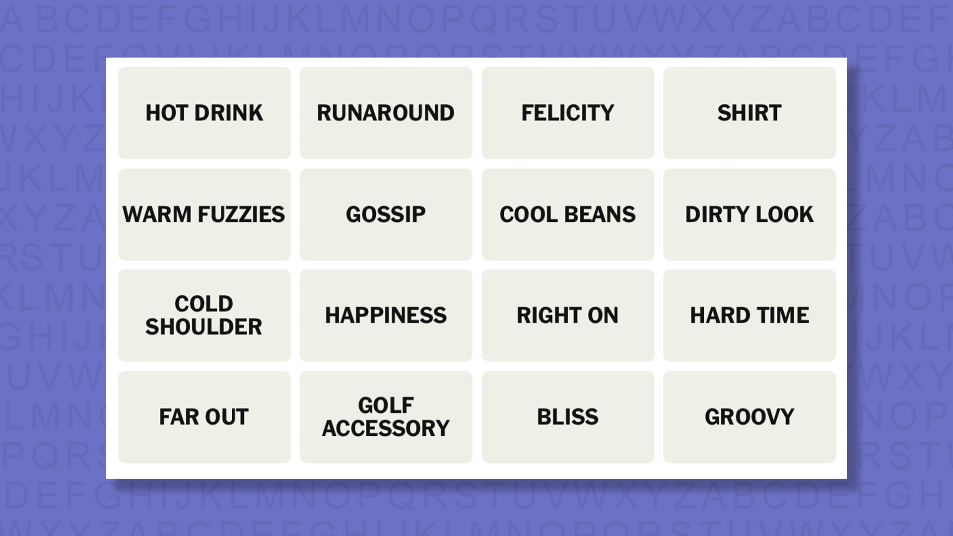 NYT Connections tips for game 1118 on purple background