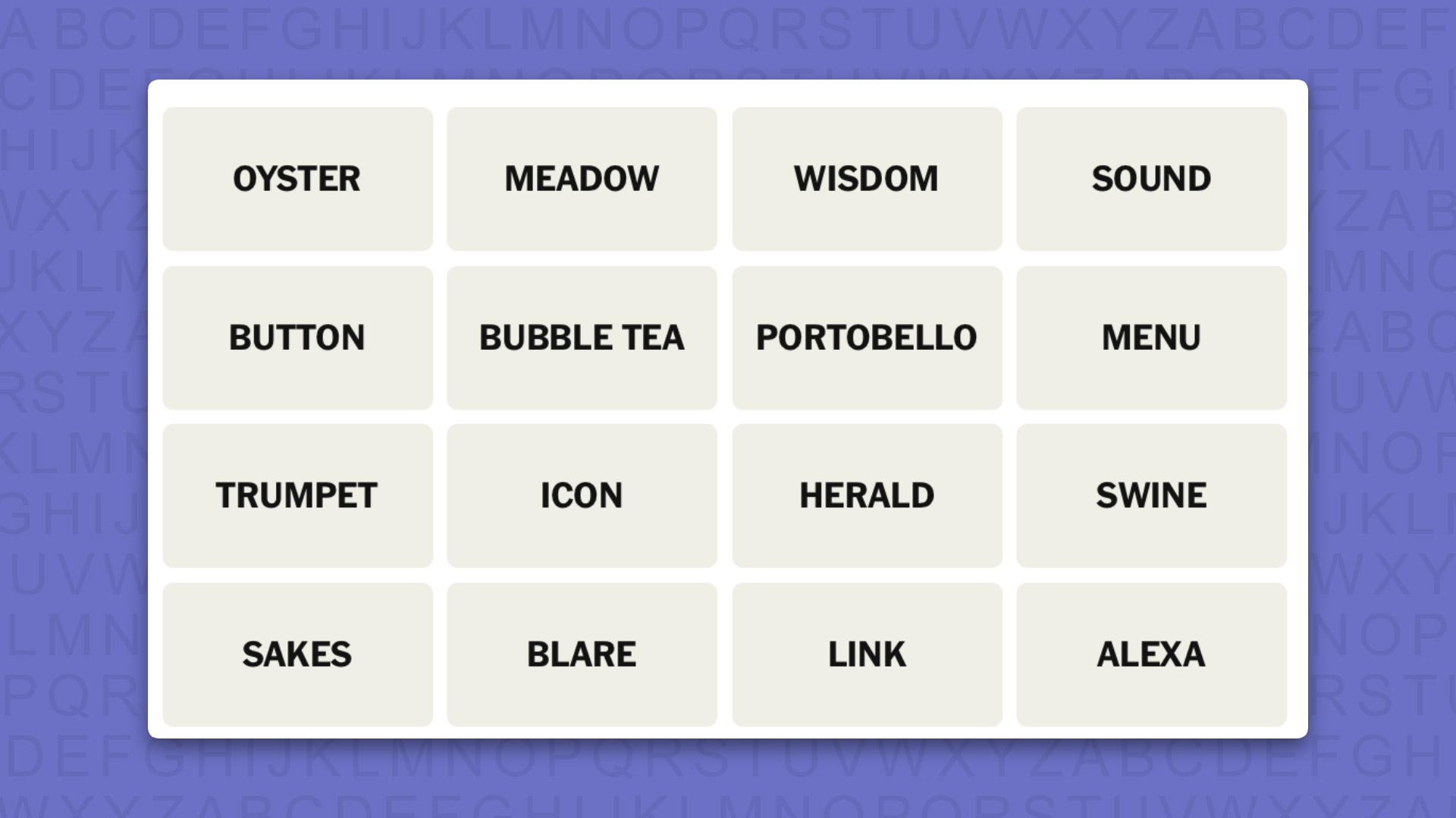 NYT Connections tips for game 1135 on purple background