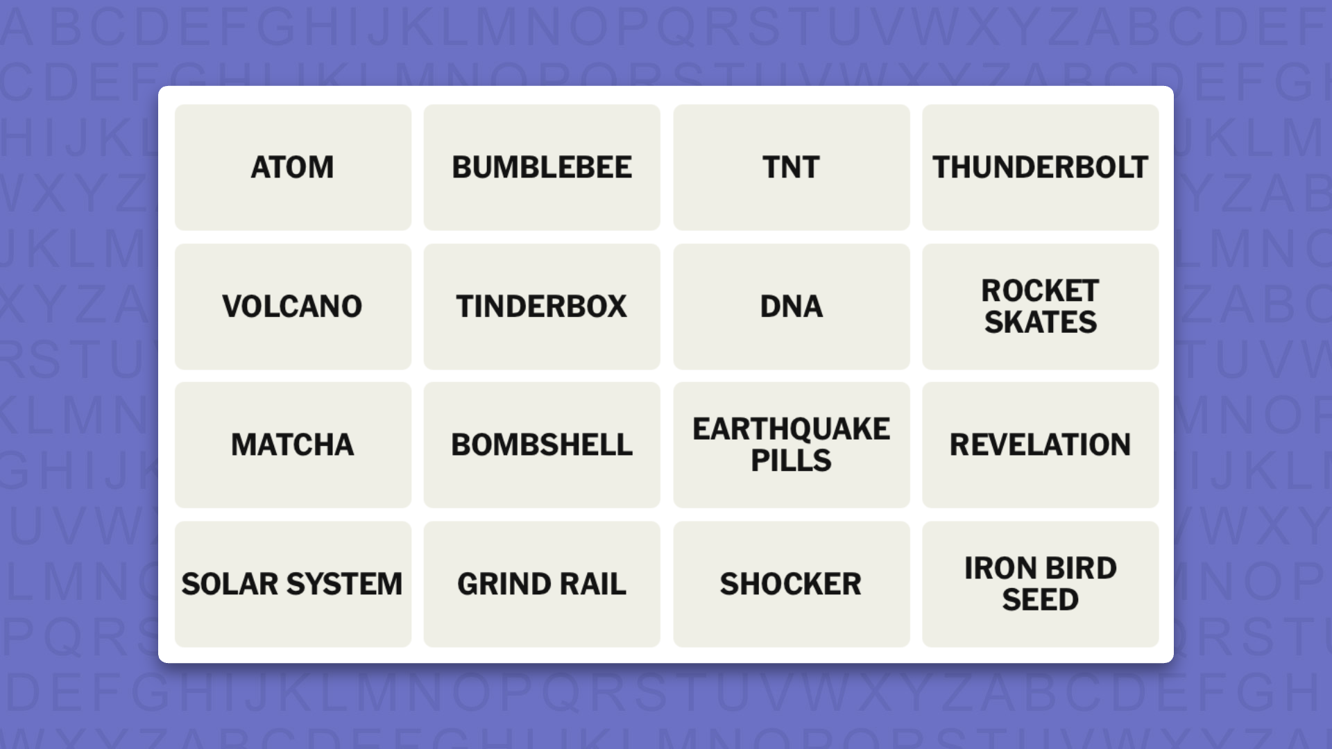 NYT Connections tips for game 1121 on purple background