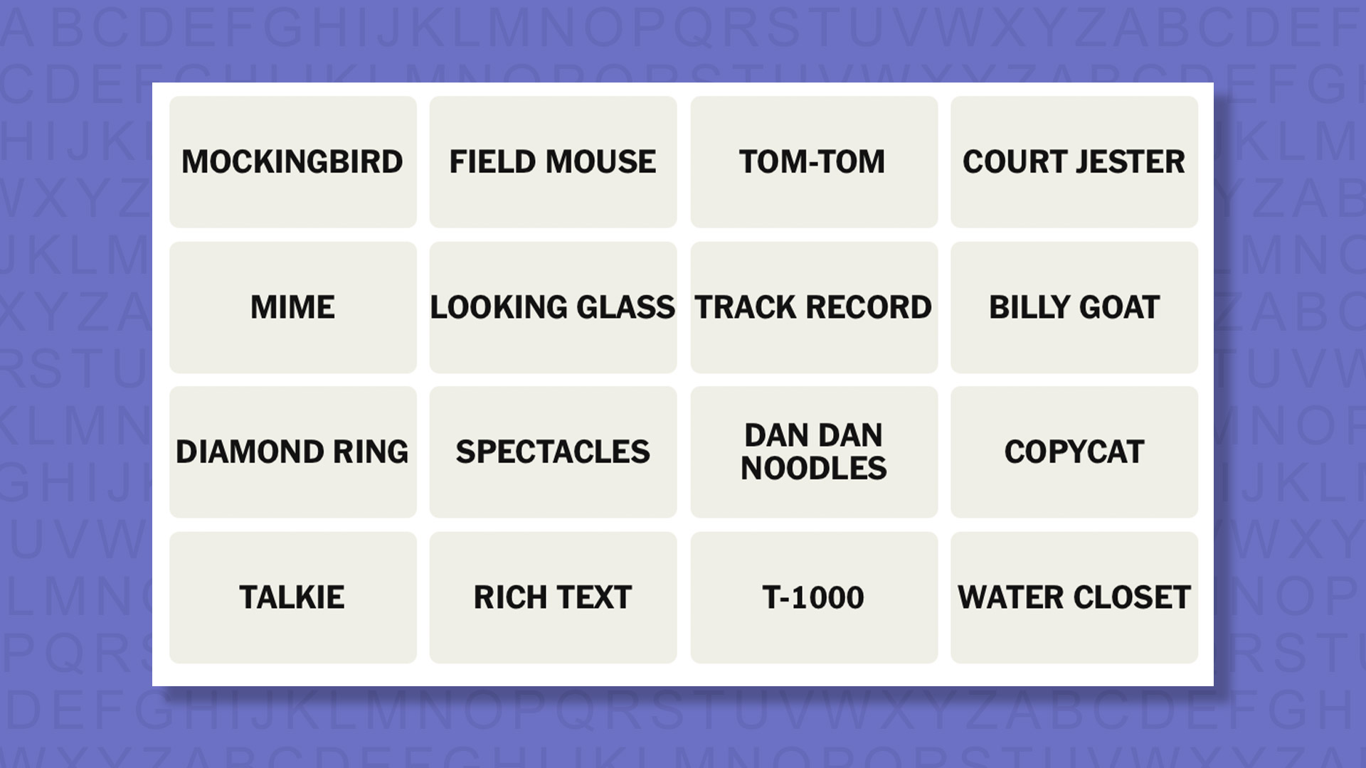 NYT Connections tips for game #1117 on purple background