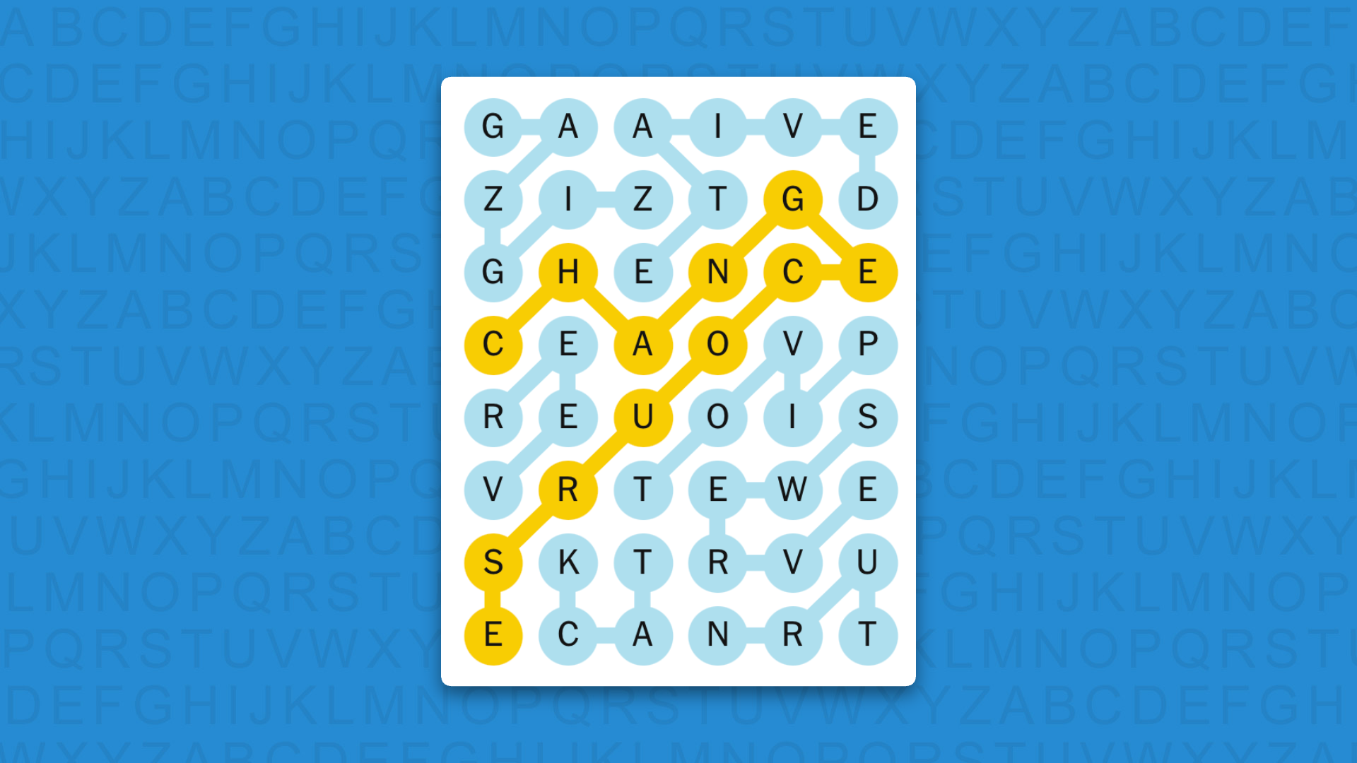 NYT Strands answers for game 865 on blue background
