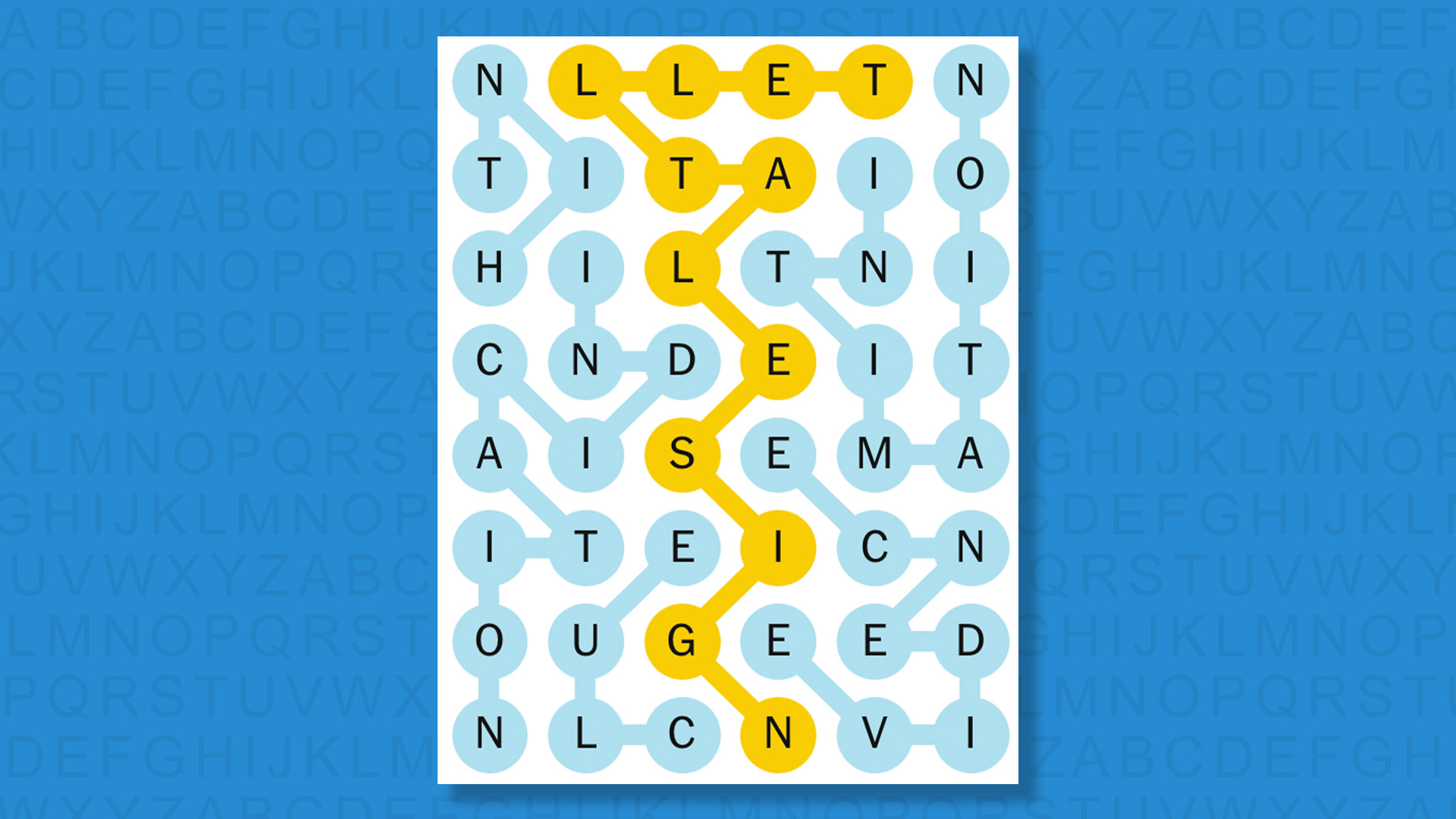 NYT Strands answers for game #850 on blue background