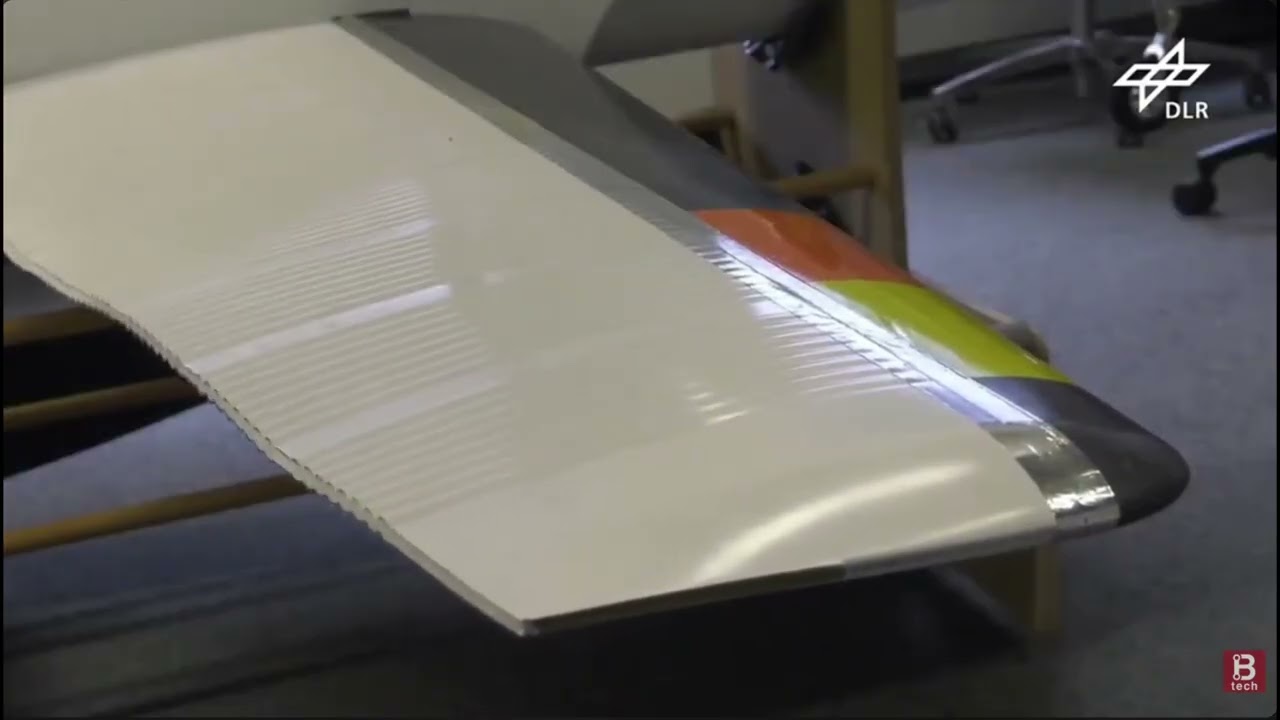 DLR HYyTEM composite morphing wing - YouTube