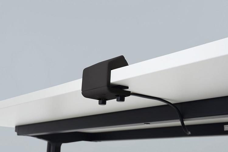 The Kokuyo Energy Line attached to a table